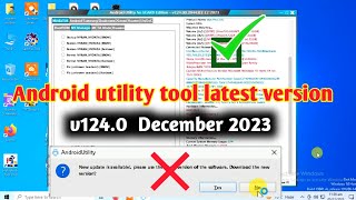 Android utility tool new update is available problem fix  samsung frp bypass 2023 [upl. by Luapsemaj652]