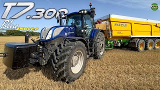 Der neue New Holland T7300 BluePower 😮‍💨 JOSKIN Tridem  Bauer Struck in 4K [upl. by Caassi]