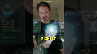 Tony Stark Net Worth In MCU shorts [upl. by Hardi]