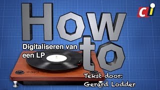 How to van LP naar mp3 [upl. by Neelya]