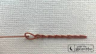 Chain Stitch Tutorial by Amy McClellan [upl. by Notsa]