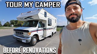 MY FULL CAMPER MOTORHOME TOUR PLUS RENOVATIONS [upl. by Lindeberg55]