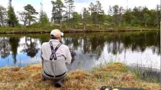 Fisching 7  På fjellvann med tørrflue og Matt Hayes [upl. by Nalani]