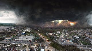 Europe is in ruins⚠️ F4 tornado at a speed of 300 kilometers per hour destroyed the Czech Republic [upl. by Sindee]