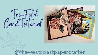 Trifold Card Tutorial [upl. by Esir]