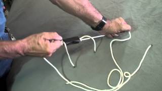 Pocket Knot  How to Joint Splice when using Bungee Cords or Regular Cords [upl. by Karlotta]