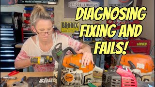 A Typical Day At My Small Engine Repair Shop Diagnosing Fixing and Fails Episode [upl. by Felicle]