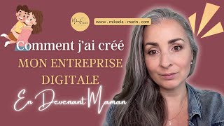 STORYTIME  Comment jai créé mon ENTREPRISE digitale en devenant maman [upl. by Harte]