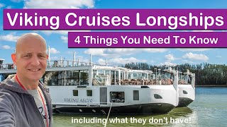 Viking River Cruises Longships 4 Things You Need To Know Including what they dont have [upl. by Dyan]