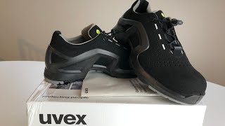 Uvex Safety Shoe  Trainer S1 Protection MOST COMFORTABLE [upl. by Brand]