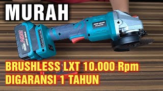 1 Juta Dapat BANYAK  Gerinda Cordless ProQuip RCTAG100 [upl. by Persian]