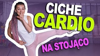 CICHE CARDIO NA STOJĄCO  BEZ MATY  ODCHUDZAJĄCY TRENING DLA KAŻDEGO [upl. by Adhern]