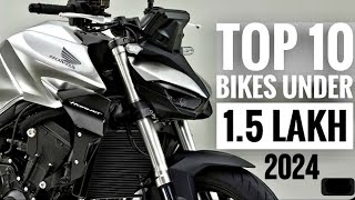 Top 10 Best Bikes Under 150 Lakh OnRoad💥2024 Best Bikes150 Lakh BikesEpic Autos Tamil [upl. by Aihtiekal]