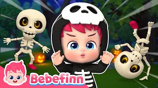 ☠️ Chumbala Cachumbala Bebefinn Skeleton DanceㅣEP142ㅣHalloween Songs for Kids [upl. by Naek]