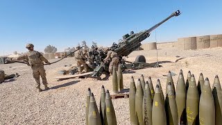 Soldiers Hone Skills on M777 Howitzer Artillery [upl. by Malena]