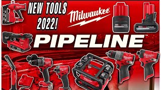 😮😍 Milwaukee PIPELINE NEW Tools 2022 PreOrder Available [upl. by Jeralee]