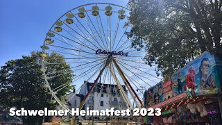 VLOG Schwelmer Heimatfest 2023  Kirmes Rundgang [upl. by Alia142]