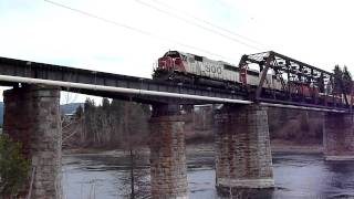 CP Rail Bridge Castlegar BC [upl. by Nilra874]