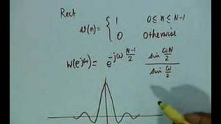 Lecture  39 FIR Digital Filter Design by Windowing [upl. by Shriner972]