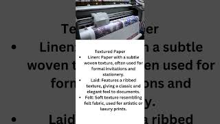 common types of papers used in printing presses [upl. by Verger222]