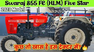 Swaraj 855 Fe Five Star High Low Medium New Modelएक दम नए लुक में🔥 Full Features and Price✅ [upl. by Dessma947]