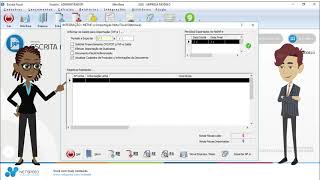 Escrita Fiscal  Integrações  Integração NetNFe  XML [upl. by Melessa15]