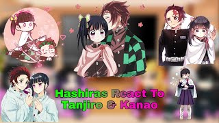 Hashiras react to Tanjiro and Kanao  TanKana  Manga Spoilers  Gacha Club  Jimichan [upl. by Ynej46]