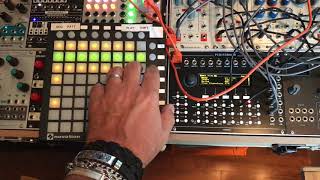 Percussive Rig with Westlicht Performer and Launchpad Mini [upl. by Myna]