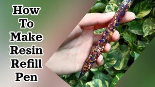 Resin Pen  Resin Art Color Name Art Materials For Beginners  Resin Art For Beginners [upl. by Grenville]