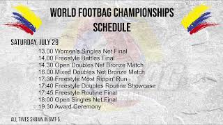 World Footbag Championships 2023  Womens Doubles Net Final [upl. by Mauldon]