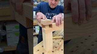 Combo joint  half lap wedged mortise and tenon woodworking joinery tools [upl. by Panayiotis]