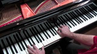 Bach Kempff Siciliano  P Barton FEURICH 218 grand piano [upl. by Ushijima821]