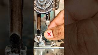 How to set a sewing machine needle Tips and tricks worklifeshorts shorts [upl. by Anelet]