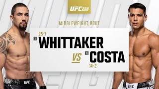 UFC 298 Robert Whittaker vs Paulo Costa Highlights [upl. by Eniarda]