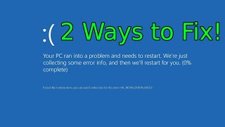 Fix Blue Screen of Death on Windows 11  Blue Screen Error  BSOD HP Lenovo Thinkpad Dell  How To [upl. by Mario]