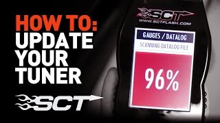 SCT Tech How To Update Your Tuner [upl. by Radnaxela]