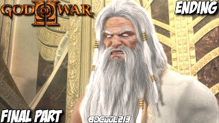 GOD OF WAR 2 GAMEPLAY WALKTHROUGH PART 12 ZEUS FINAL BOSS FIGHT amp ENDING  PS3 LETS PLAY [upl. by Galitea]