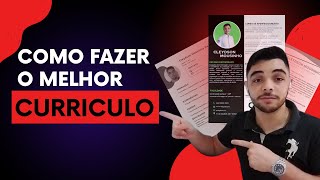 Como Fazer Um Currículo Perfeito Passo A Passo  3 Passos Do Currículo Atrativo  Atualizado 2024 [upl. by Isdnyl841]