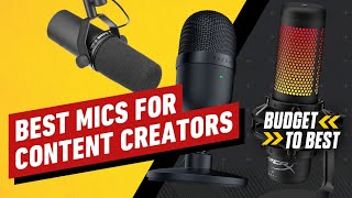 The Best Microphone for Your Budget  Cheap to Pro [upl. by Prochoras]