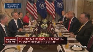 Germany is totally controlled by Russia Trump says  Squawk Box Europe [upl. by Erapsag]