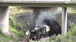 The Weymouth Seaside Express  5029 Nunney Castle 29th August 2010 [upl. by Nehemiah]