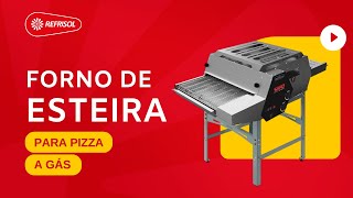 Forno de Esteira para Pizza  Saro FE50GLP a Gás [upl. by Otokam]