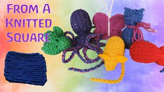 Beginner Knitting Projects That You Can Make From A Knitted Square [upl. by Henigman166]