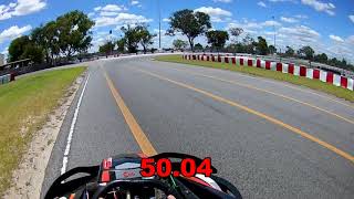 Wanneroo go karts  Grand Prix Race  Lap Times [upl. by Uyr]