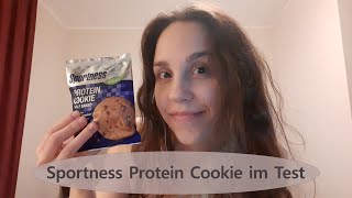 Sportness Protein Cookie im Test  Foodtest  Deutsch [upl. by Miguelita866]