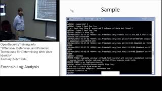 Part12 Web User Identification Forensic Log Analysis [upl. by Bocock]