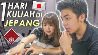 1 HARI KULIAH DI JEPANG WASEDA UNIVERSITY  One Day VLOG [upl. by Obe]