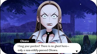 Pokémon Sword amp Shield  Oleana appear in the Crown Tundra Location [upl. by Rimisac633]