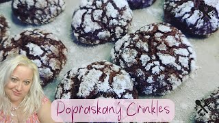 Domácí Crinkles  popraskané sušenky [upl. by Arracat]