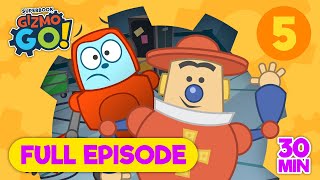 The WindUp Robot  a Lesson in Accepting Differences  GizmoGO S01 E05  Full Episode for Kids [upl. by Ellehcit592]